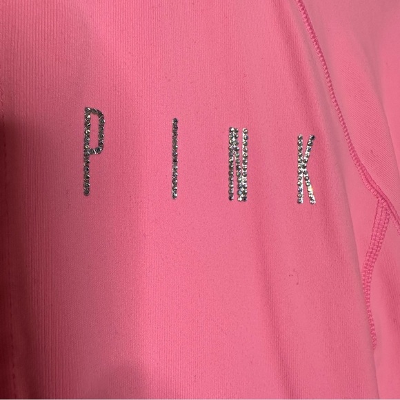 Pink Victoria’s Secret | Pink Quarter Zip Athletic Pullover Size Small - Picture 5 of 8